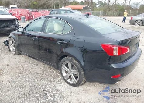 2013 Lexus Is 250 z USA, uszkodzony, nr VIN JTHBF5C21D5187029